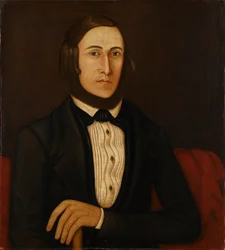 Portret van een man, ca. 1850
